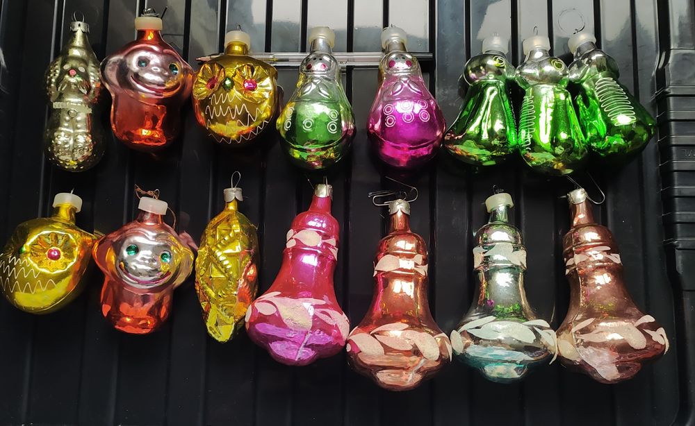 Ёлочные игрушки СРСР