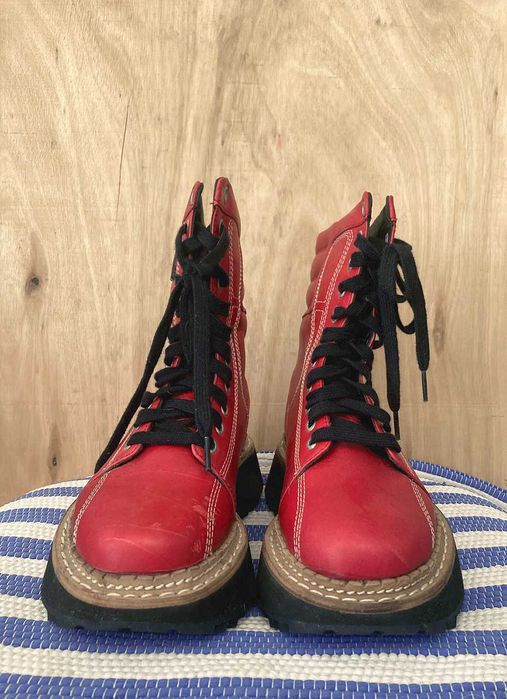 Botas Plataforma (Pele) da YELLOW CAB - NEW YORK