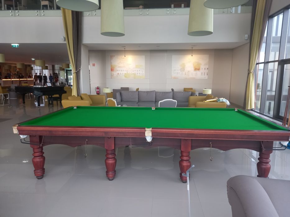 Manutenção de mesas de bilhar/snooker