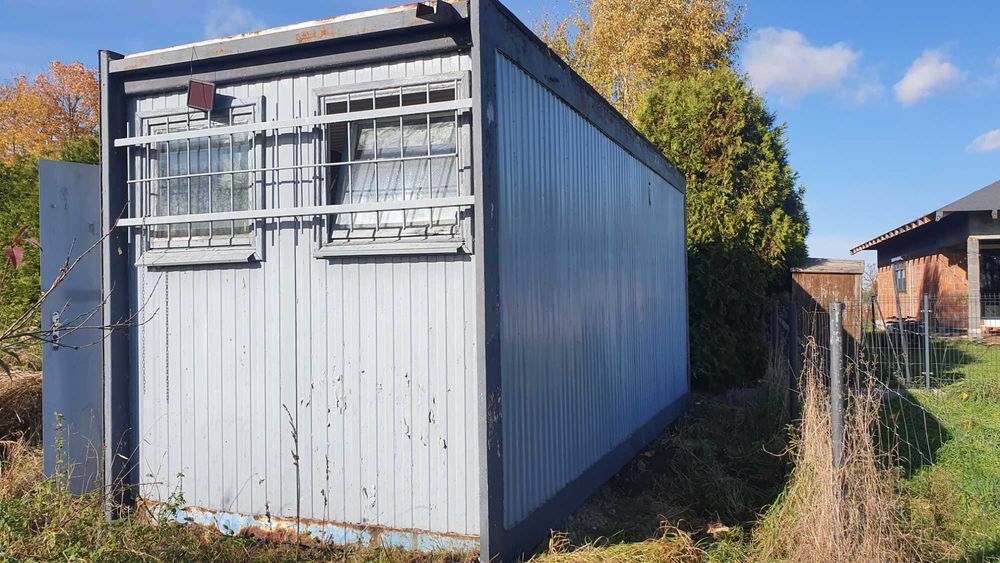 Kontener socjalny biurowy mieszkalny letniskowy na działke