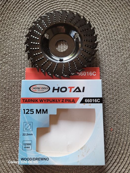 Tarcza do obróbki drewna.