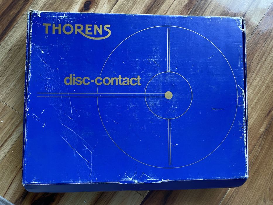 System zacisków płyt Thorens Disc Contact Vacum do  gramofonów