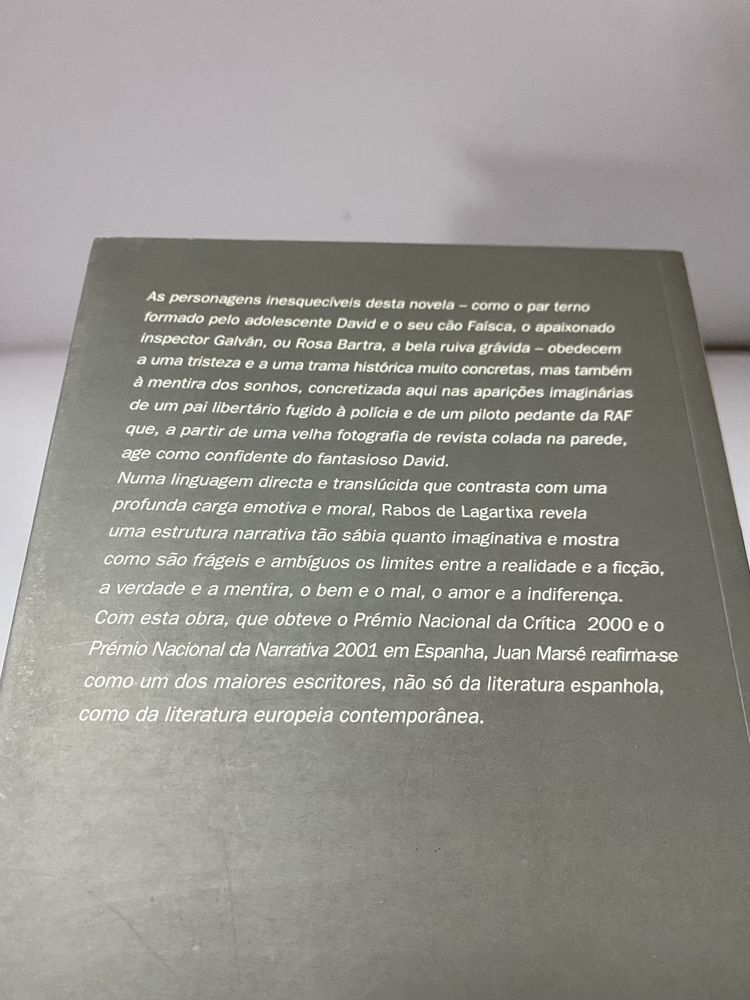 Livro - Rabos de Lagartixa