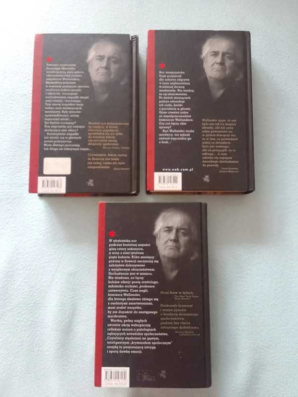 Henning Mankell Trzy Kryminały Zestaw