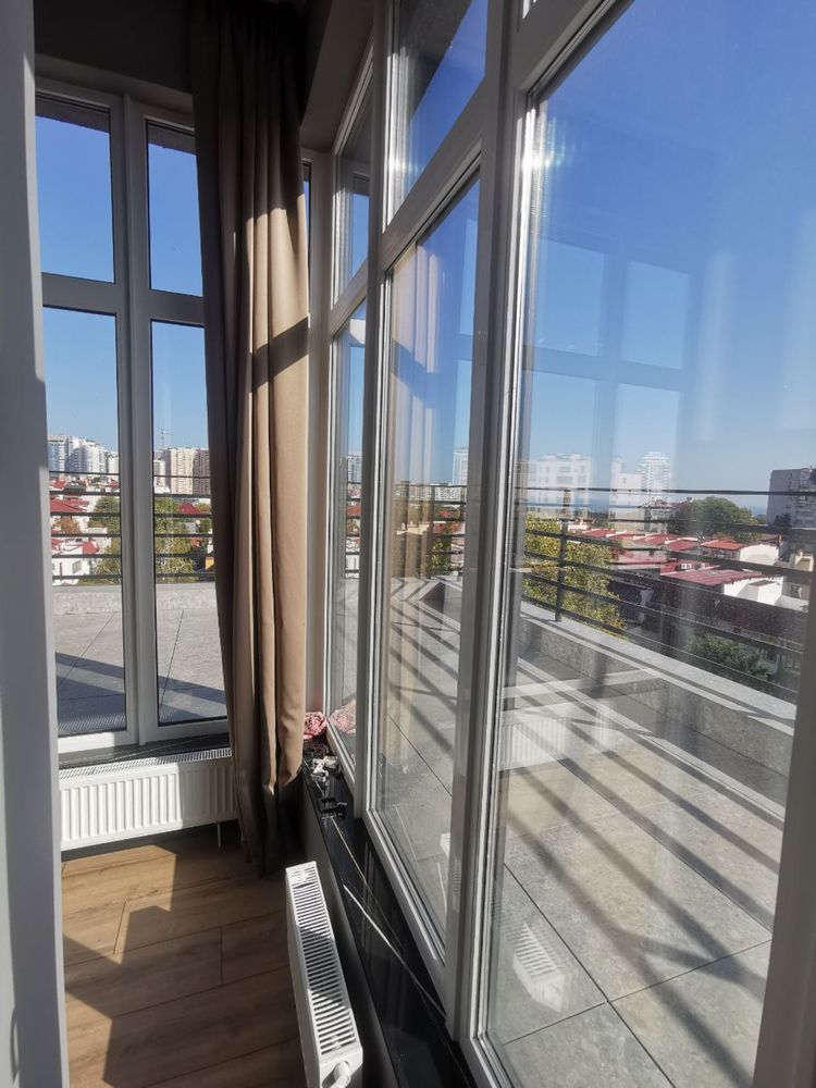 Пентхаус.Ремонт.Вид на море.Потолки 3,8 м! Терраса. Бомбоубежище.