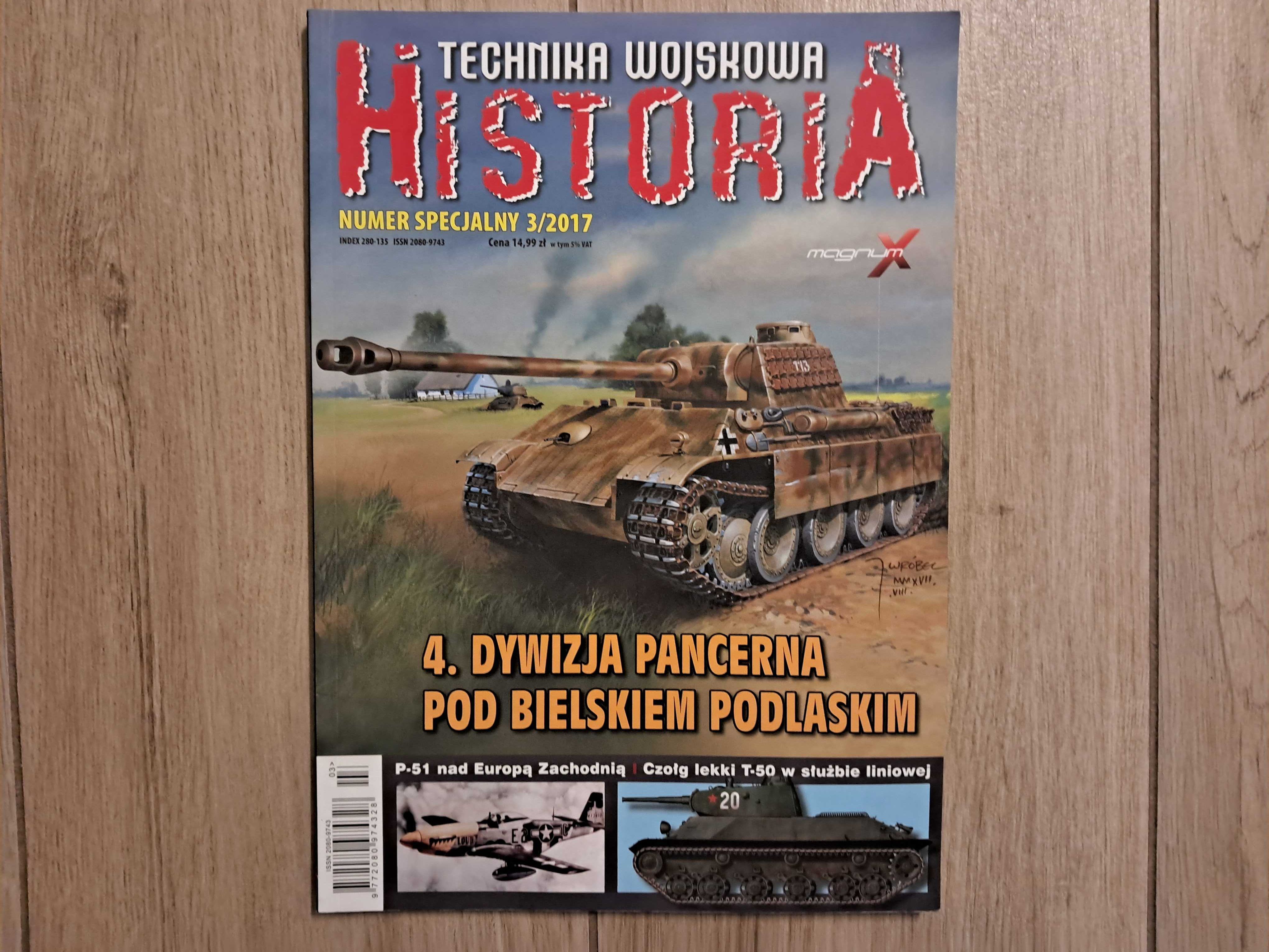 Technika Wojskowa Historia - numery specjalne 33 , 34 , 35