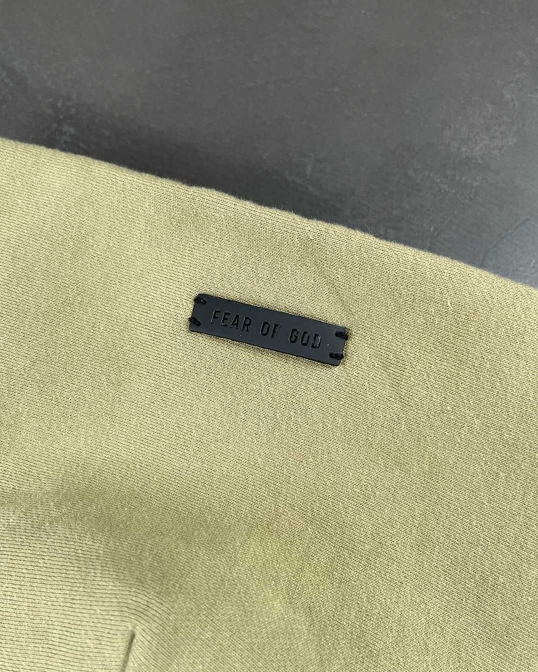 Худі Fear Of God 'FG' Vintage Hoodie Concrete Olive