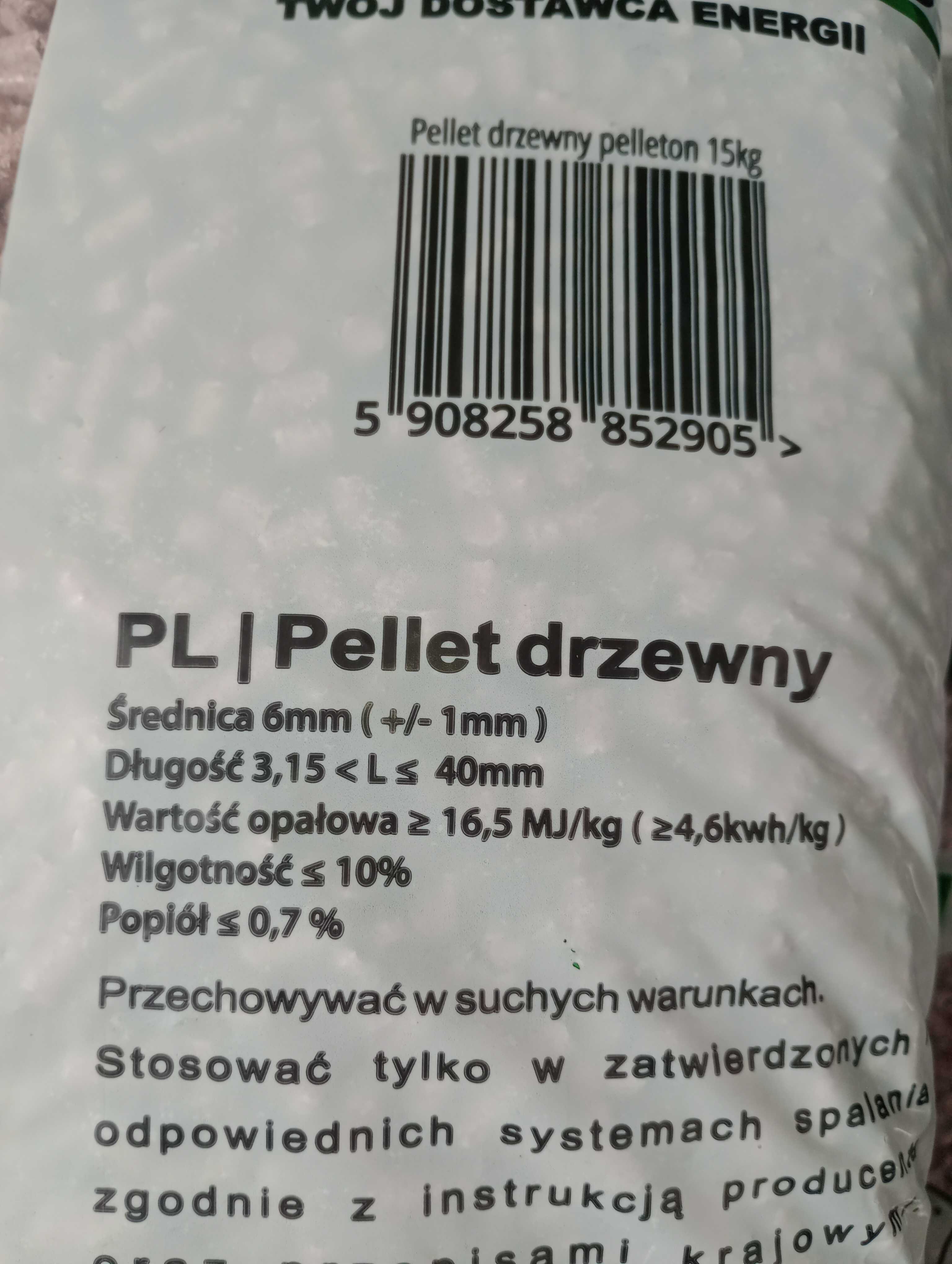 Pellet drzewny Pelleton A1 EN plus