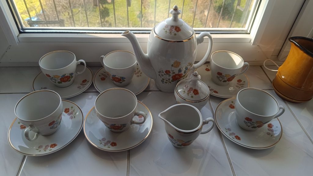 Serwis kawowy Porcelana Włocławek