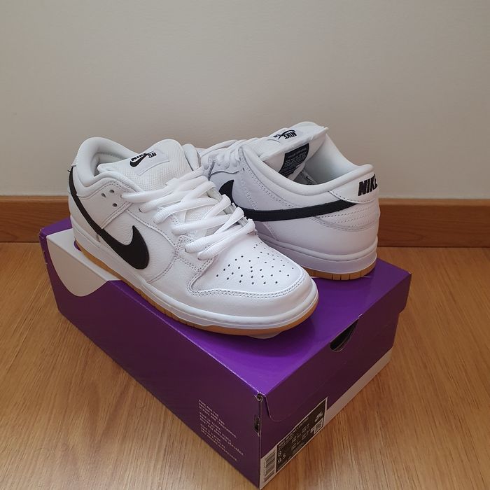 Nike SB Dunk Low Pro White Gum | 41
