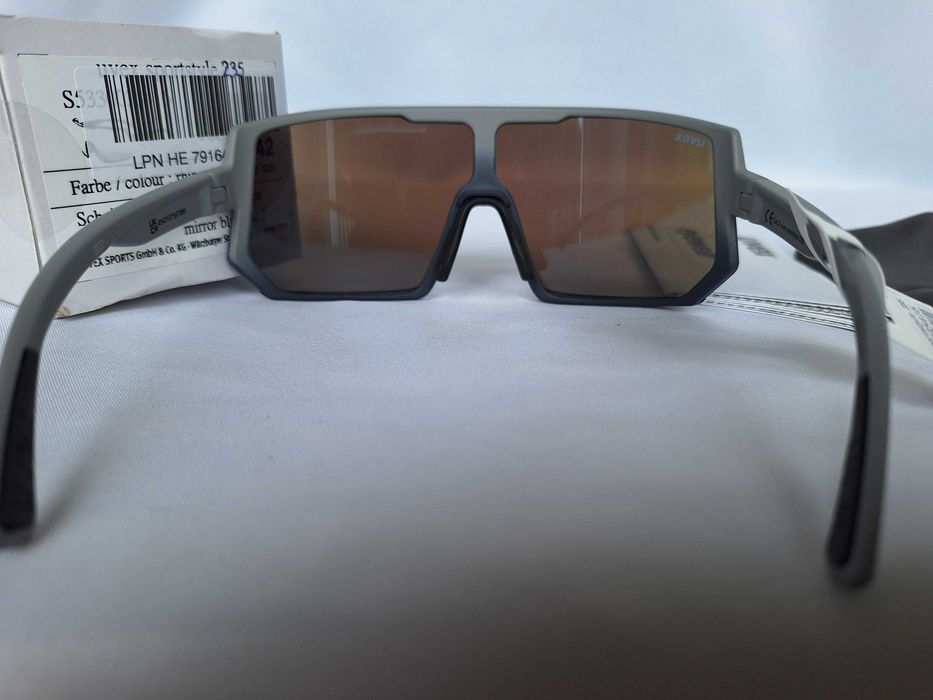 Okulary Sportowe Uvex Sportstyle 235 Rhino Deep Space Mat S2