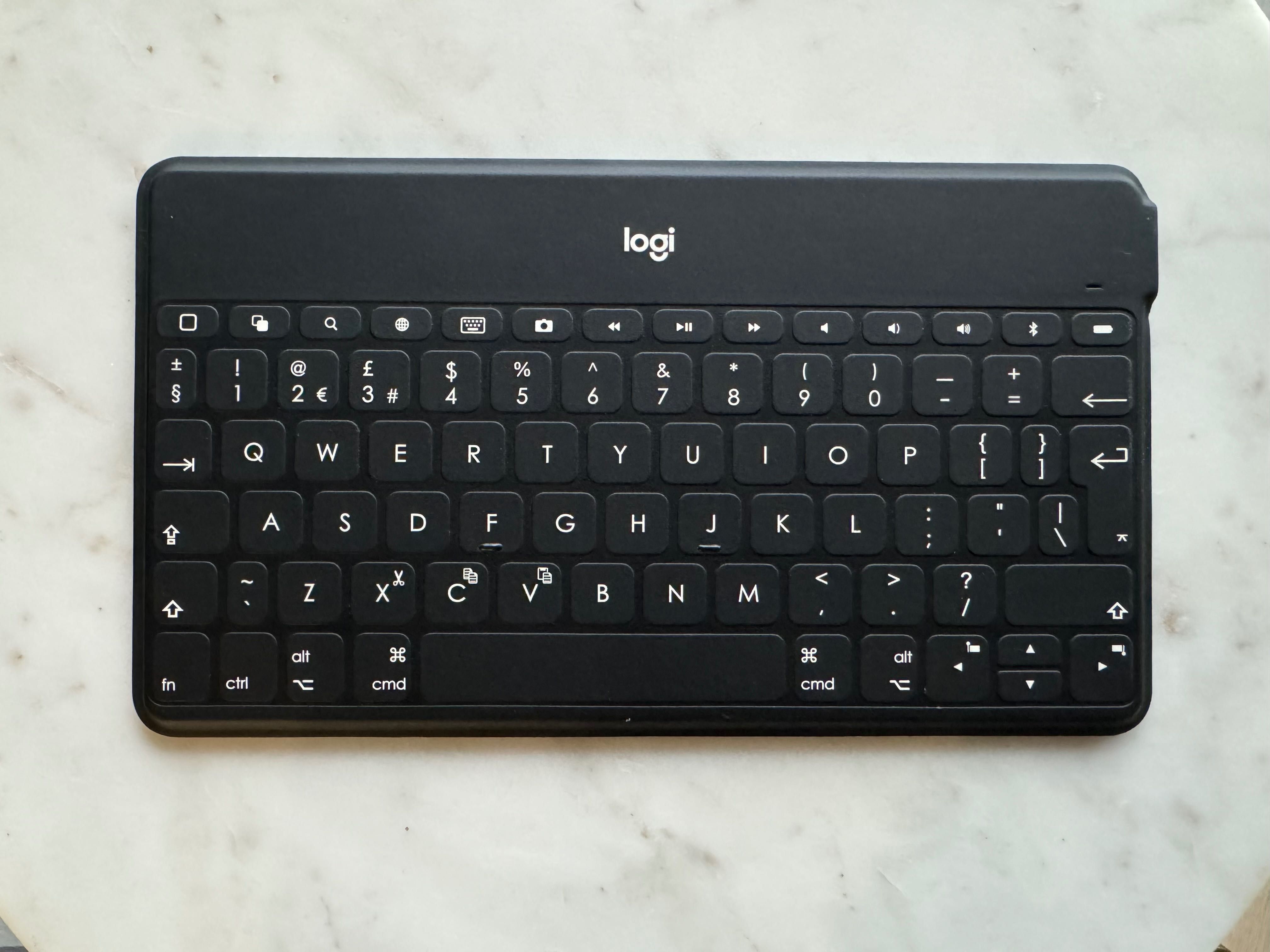 Logitech keys-to-go klawiatura wodoodporna bluetooth do ipad / tablet
