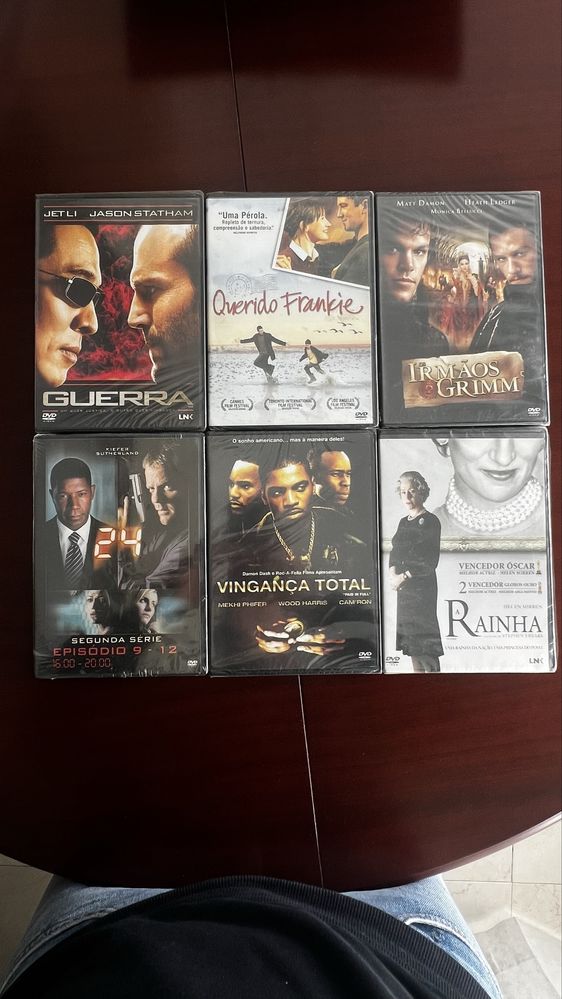 Varios DVDS novos e celados