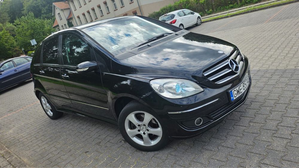 Mercedes B200 turbo automat czarny metalik stan bdb zamiana na tanszy
