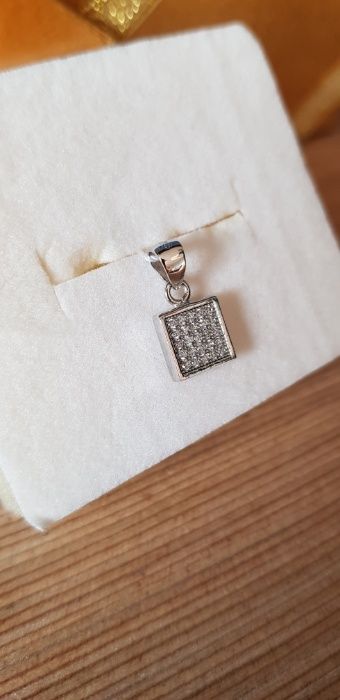 Zawieszka Wisiorek, Srebro, pr. 925 z cyrkoniami