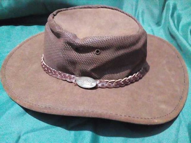 Розпродаж-кожаная ковбойская шляпа Jacaru Australia