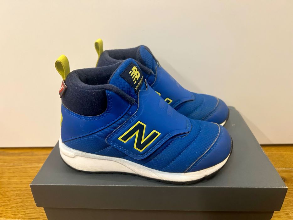 New Balance buty zimowe na rzep niebieskie roz.30
