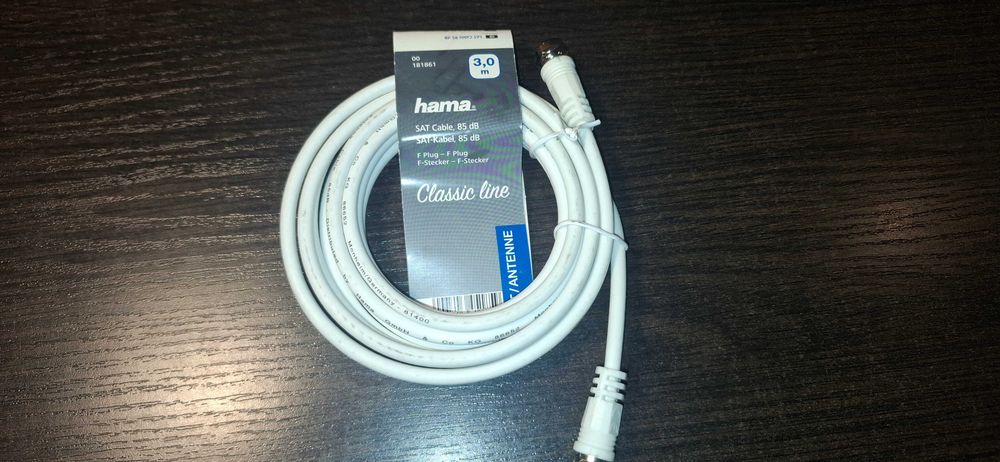 Kabel Antenowy - HAMA - 3 metry