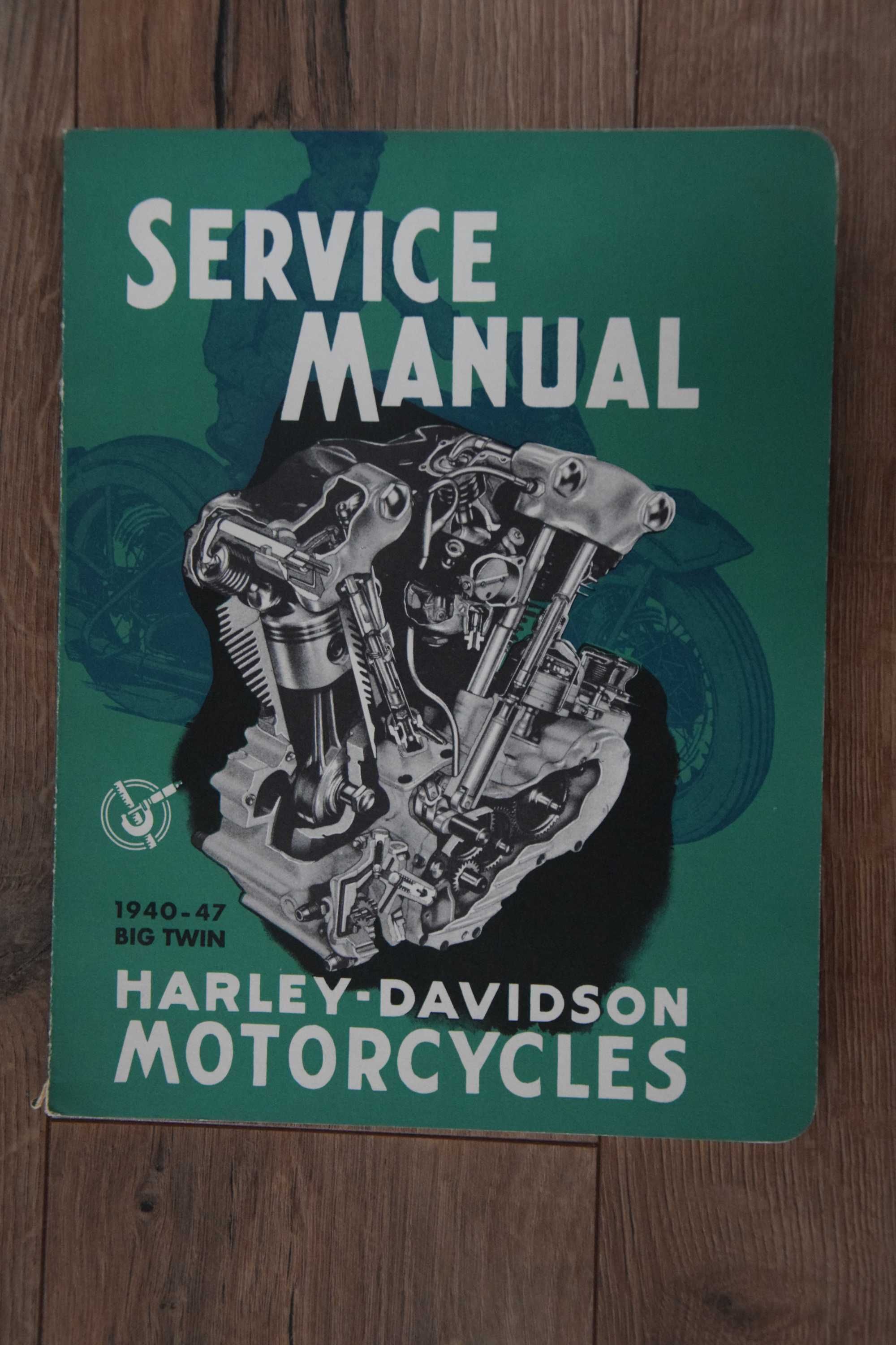 Instrukcja Katalog Harley Davidson 1940-47 Big Twin