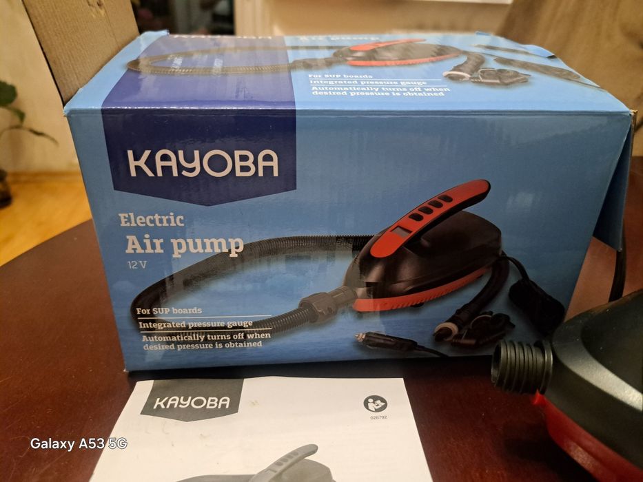 Pompka do SUP i nie tylko