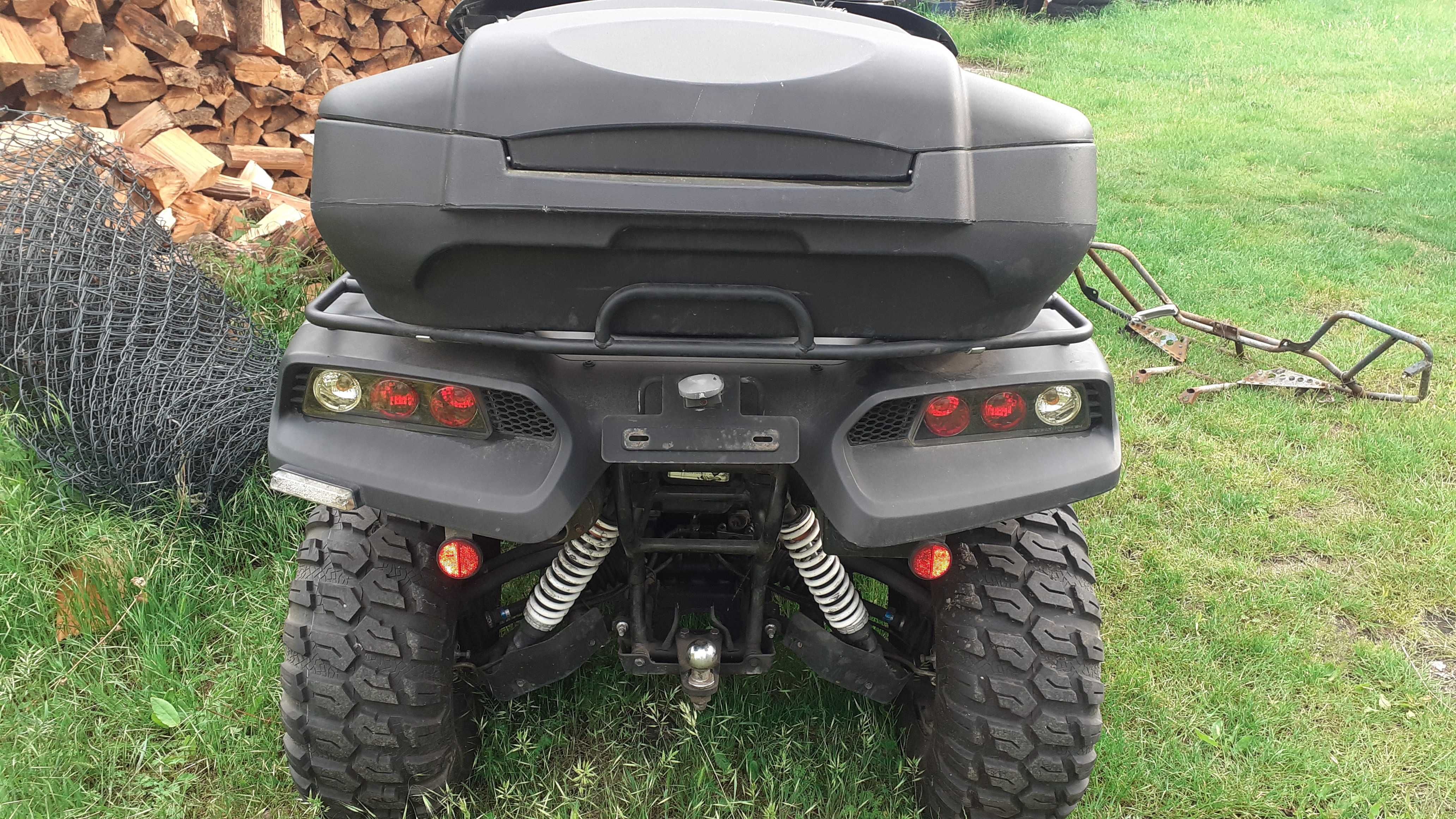 .cectek 500 rama dok. silnik wariaror zaplon dyfer plastiki