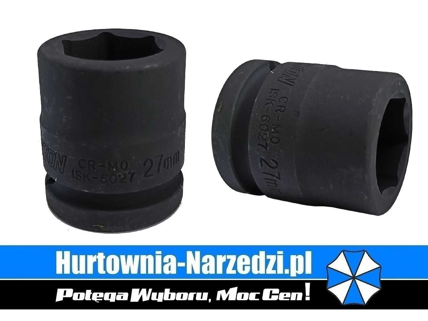 Nasadka Udarowa 27 mm 3/4" 6-kątna Cr-Mo HONITON H6027 27mm