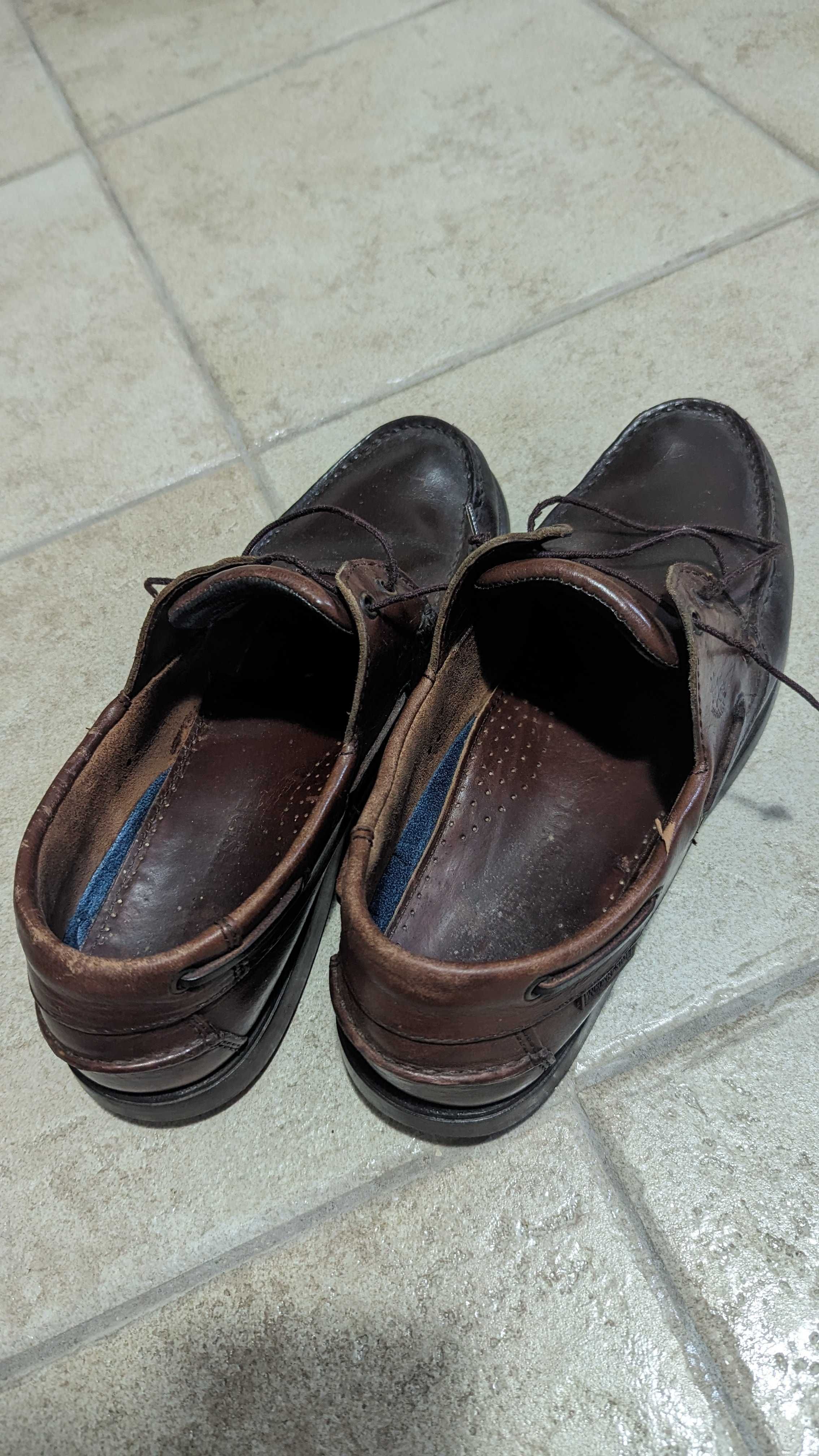 Conjunto sapatos em pele para homem, tamanho 42