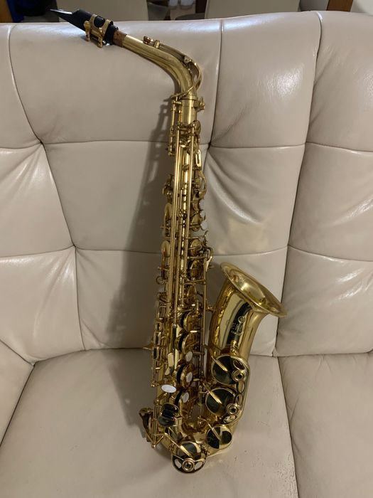 Saksofon altowy. Polecam do nauki. Piękny dźwięk.