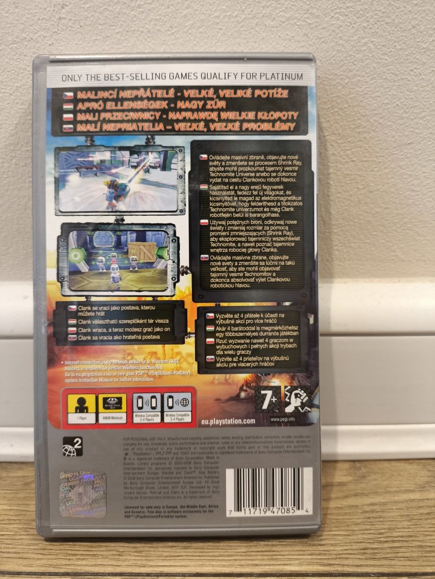 Ratchet and Clank Size Matters PSP