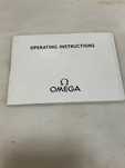 Omega Seamaster Booklet Operating Instructions