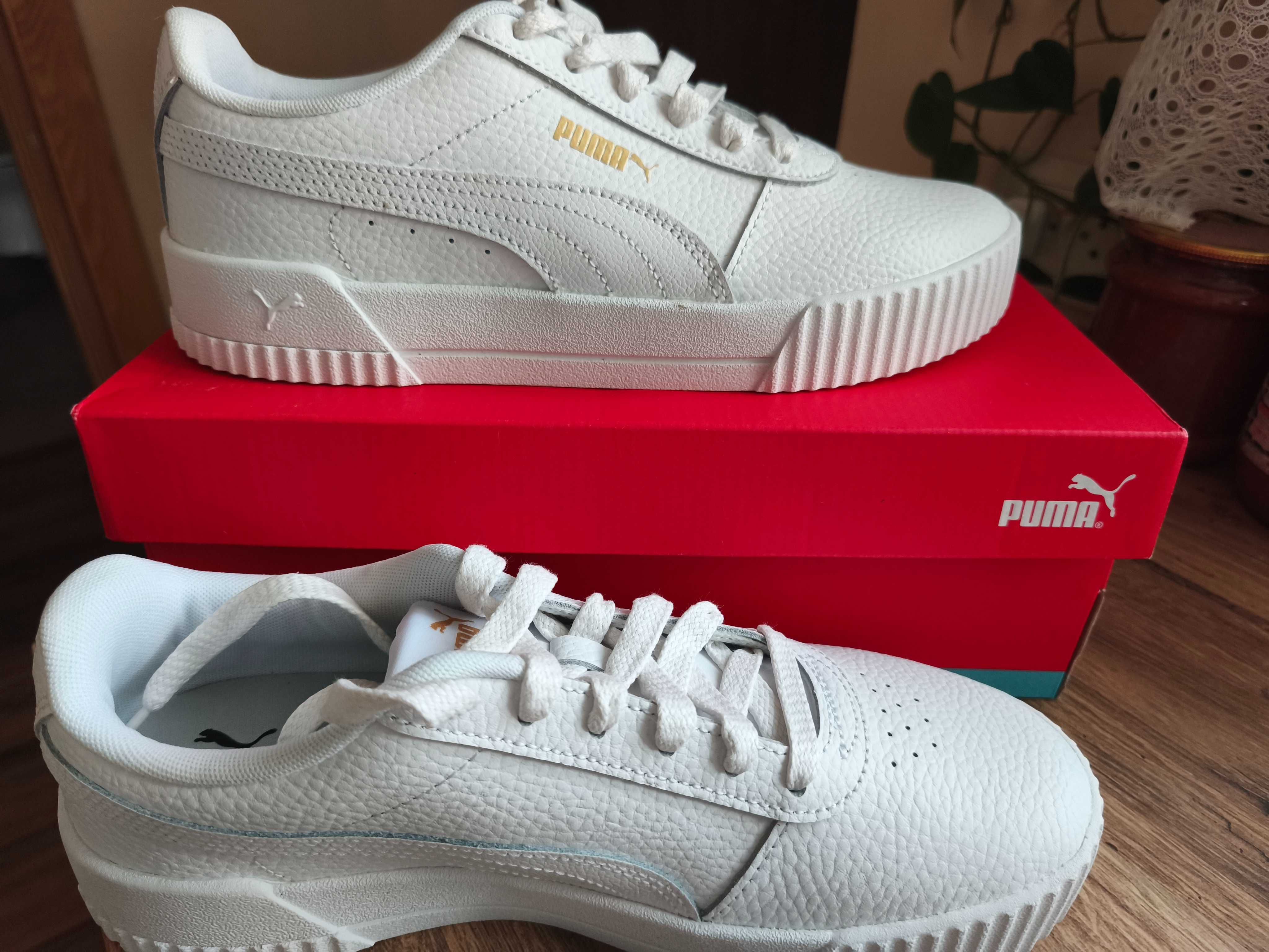 Продам кросівки Puma, нові, білі, розмір Uk 6,5, устілка 25.5.