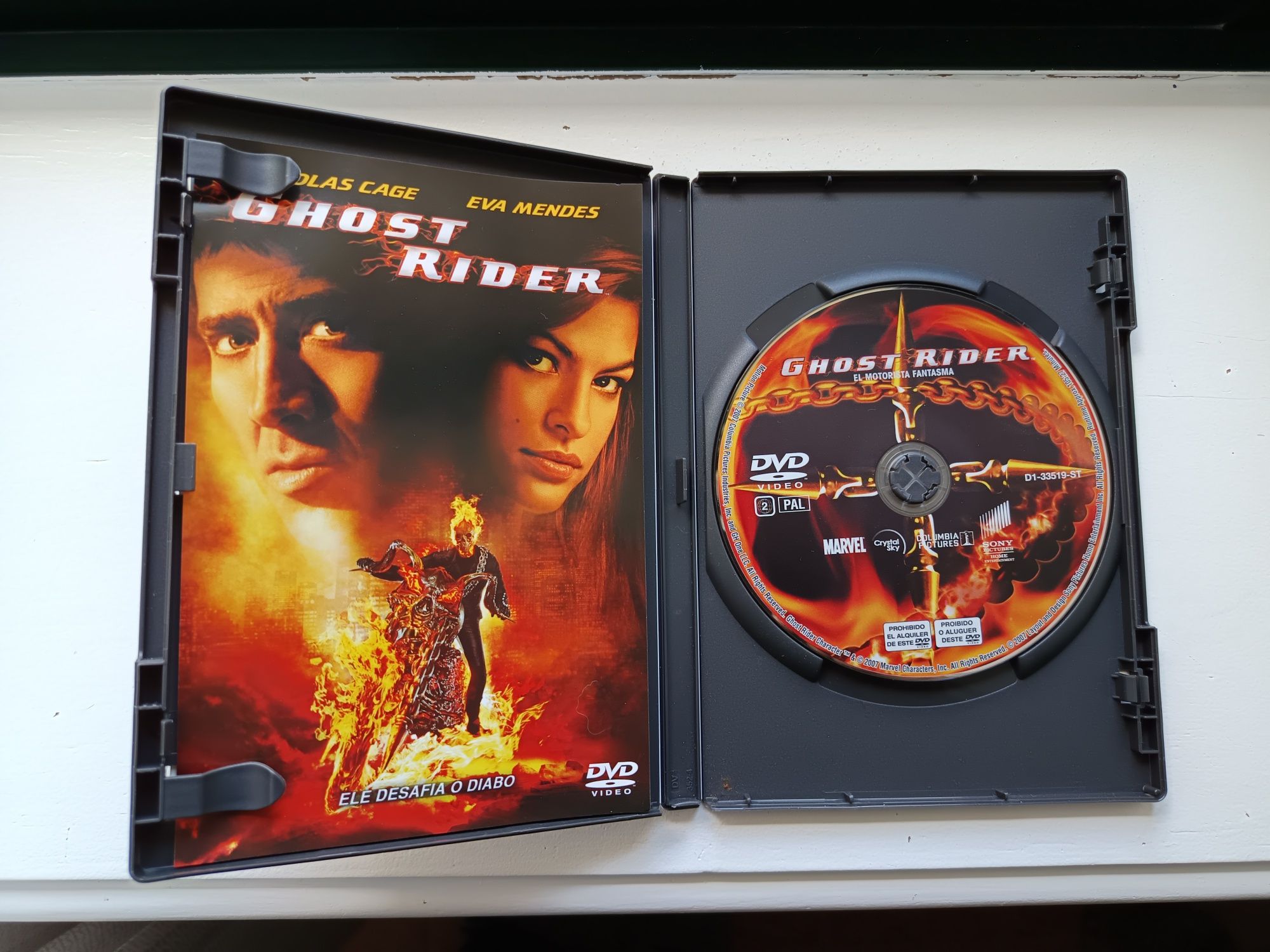 DVD ghost rider .