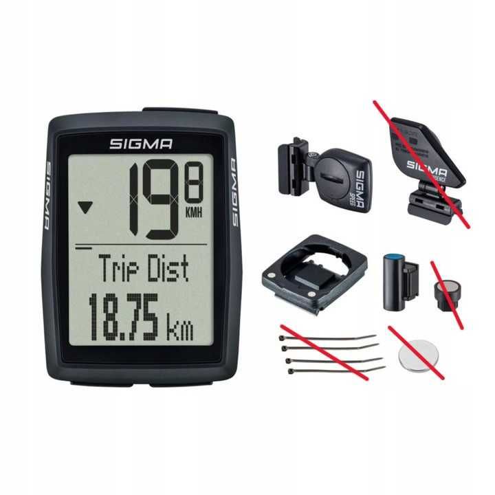Licznik rowerowy bezprzewodowy SIGMA BC 14.0 WL STS CAD