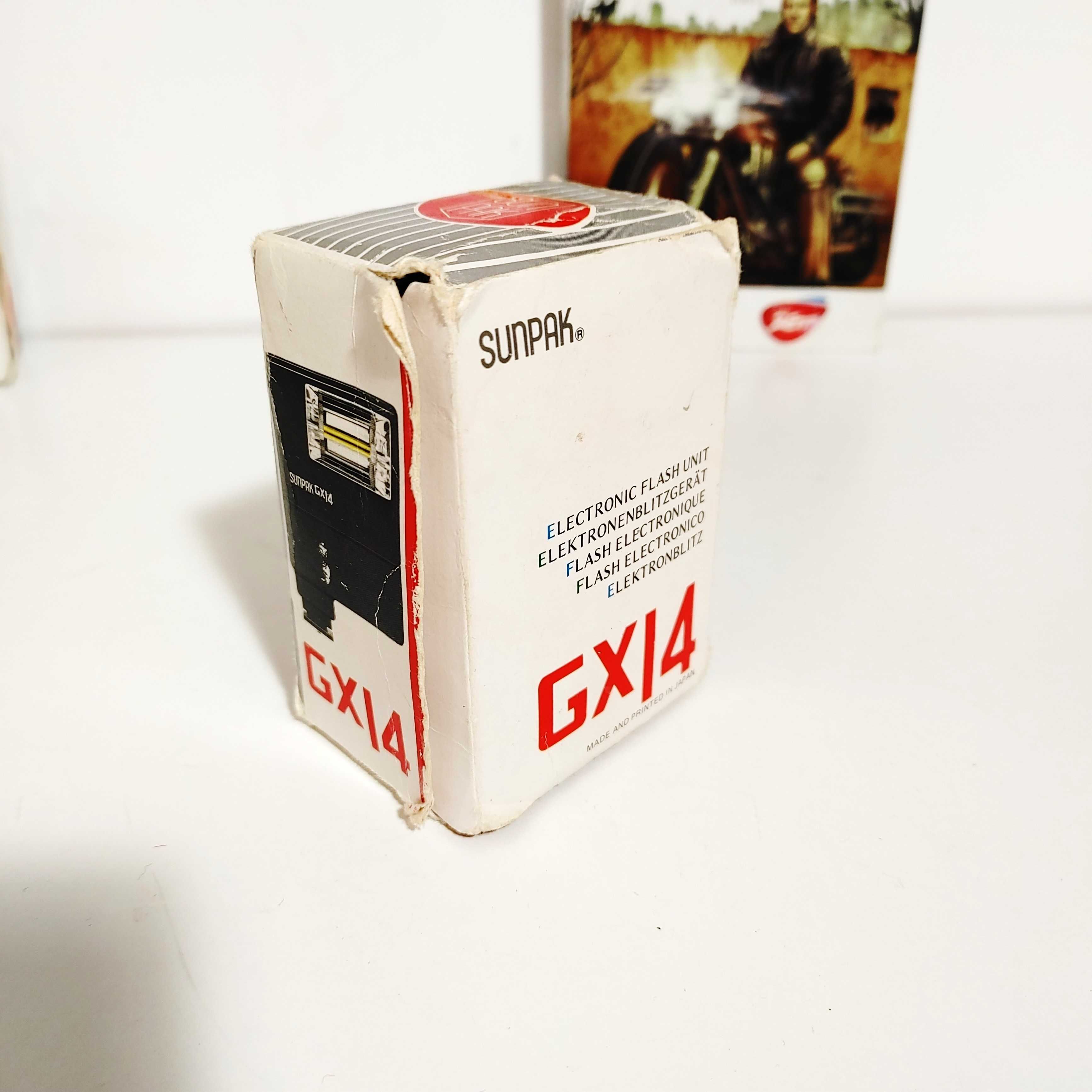 Lampa Błyskowa SUNPAK GX 14 do klasycznych aparatów analogowych