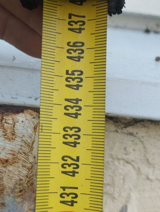 Драбина металева висота 4,34 м.