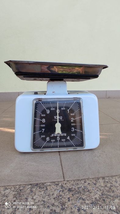 Balança antiga de 10kg