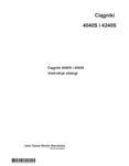 Instrukcja obsługi JD 4040S 4240S John Deere
