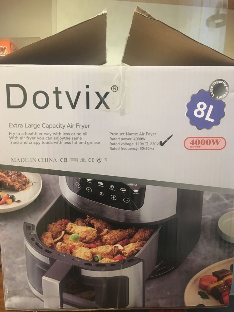 Аерофритюрниця/ мультипіч Dotvix 8л на грантії