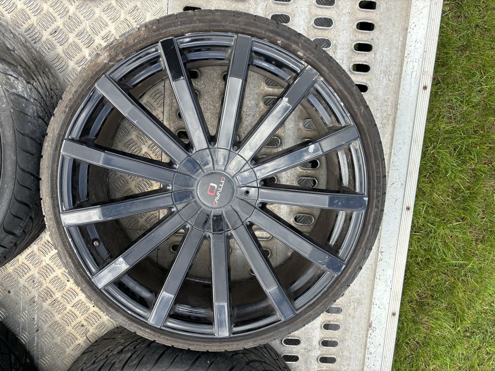 Koła felgi Cavallo 22 cale 245 30 r 22 5x108 volvo 5x114.3