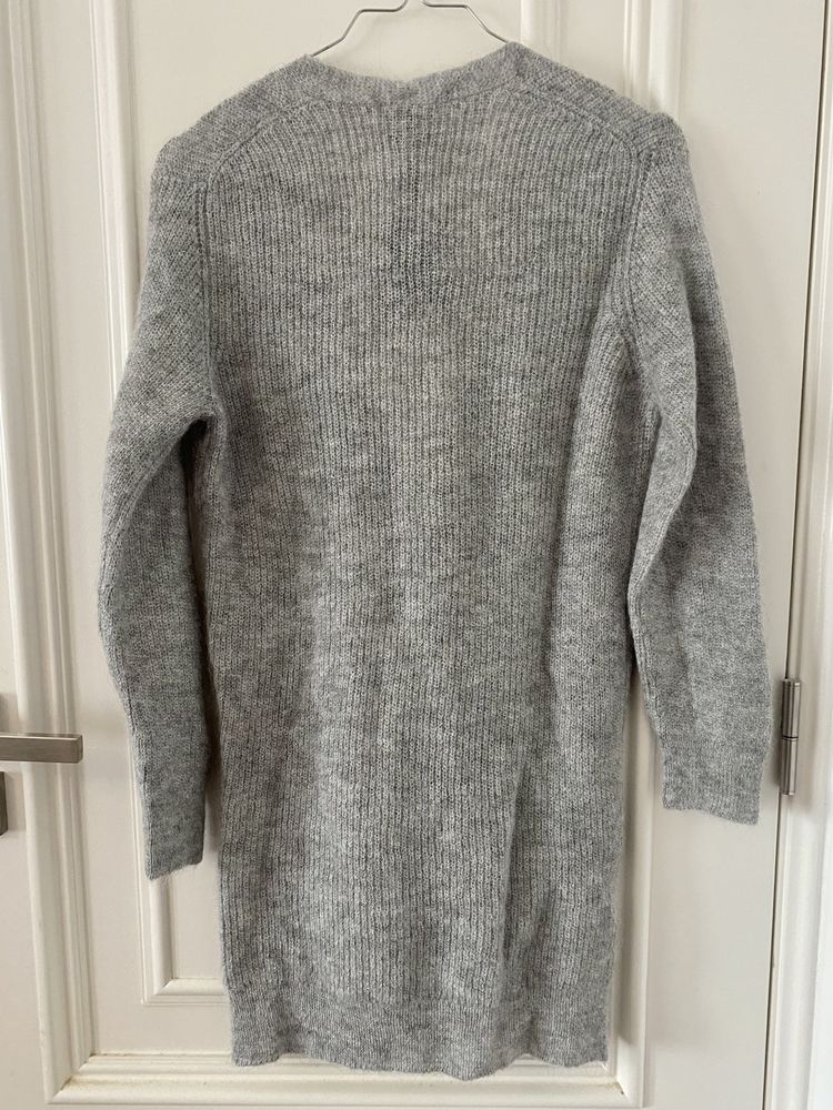 Casaco cardigan de lã Massimo Dutti