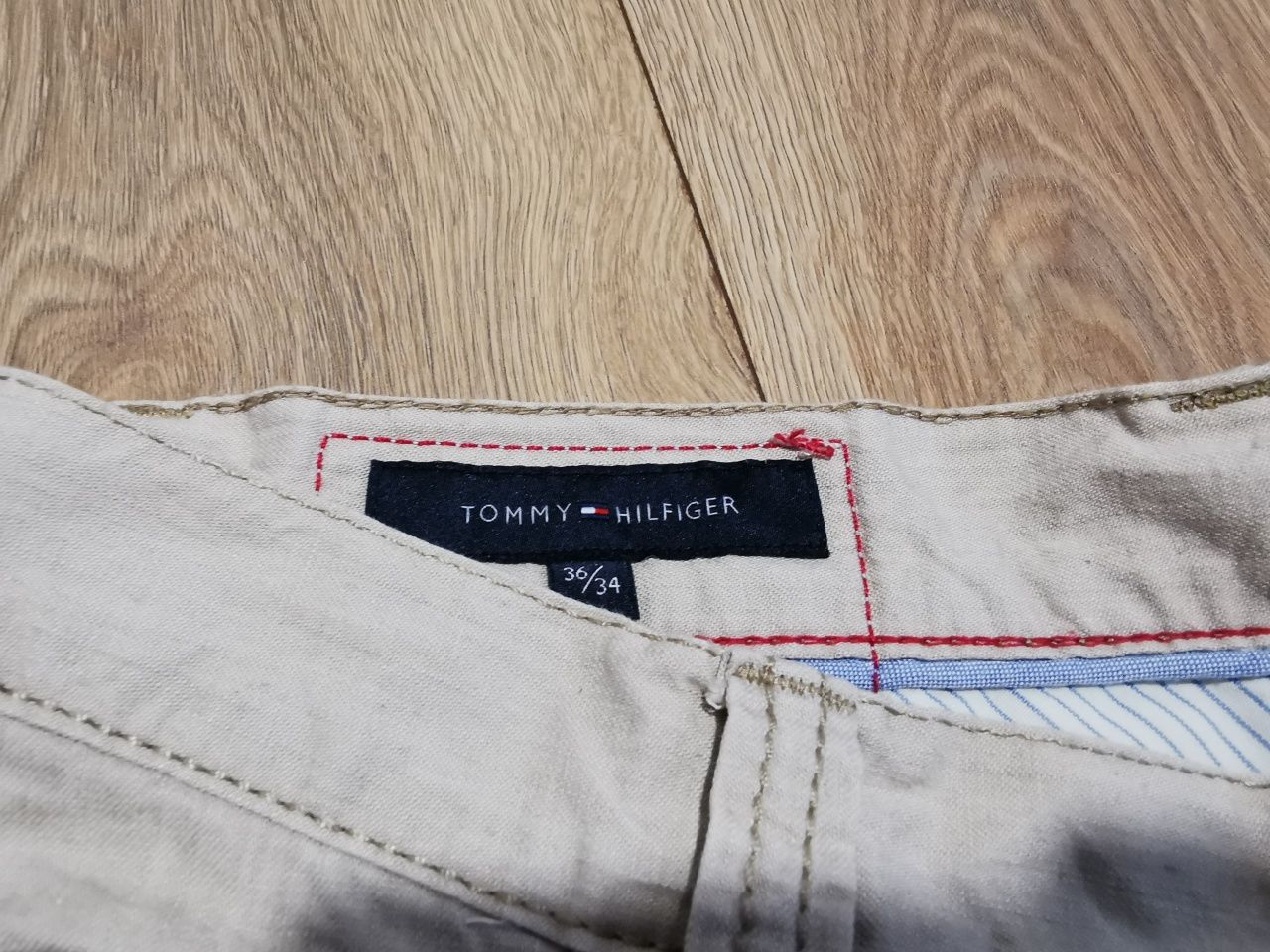 Tommy Hilfiger 36/34 spodnie męskie, letnie, stan bardzo dobry