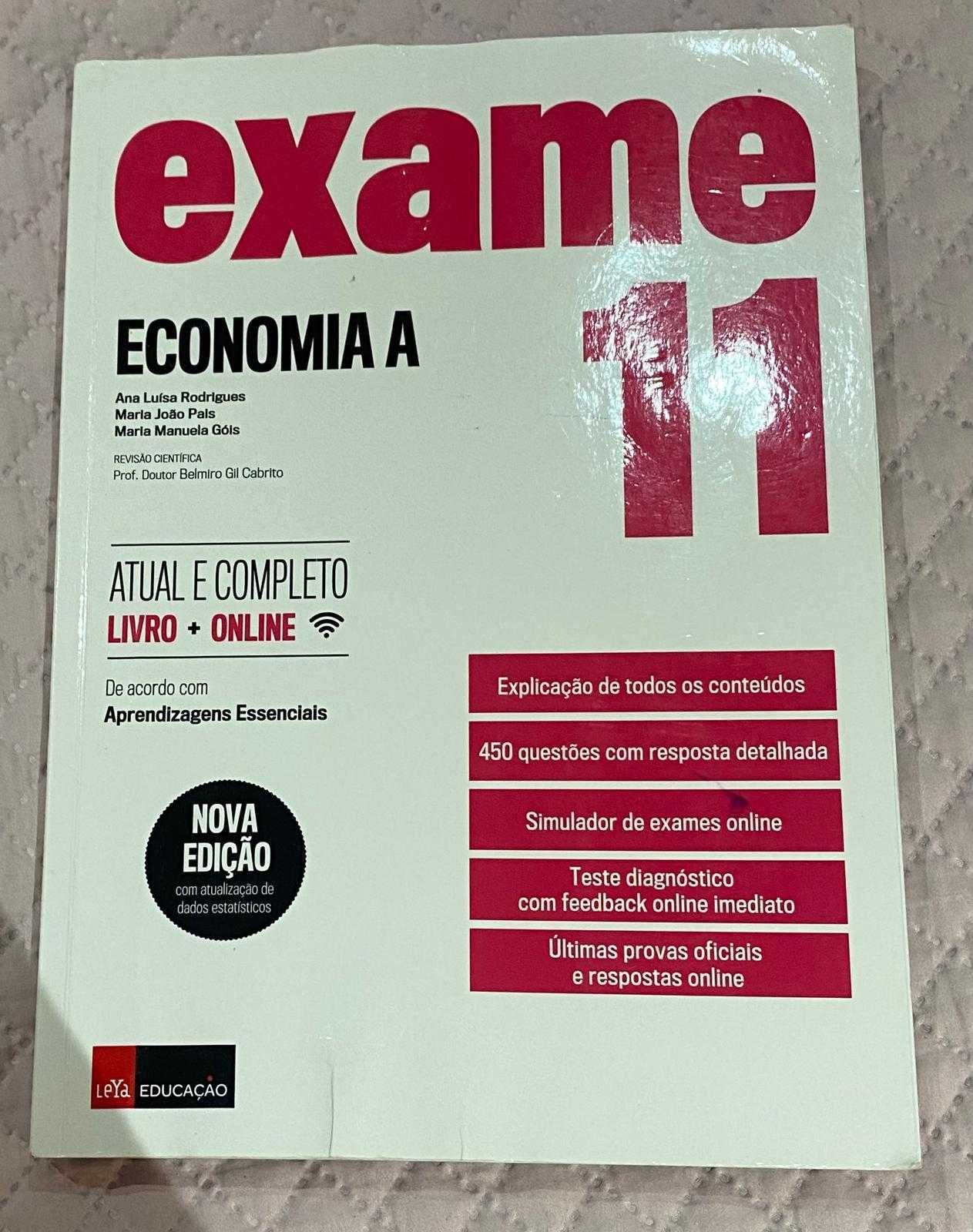 livro de preparação exame de economia A 11ºANO