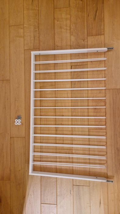 Komponent do szafy PAX z Ikea - wieszak na spodnie, biały