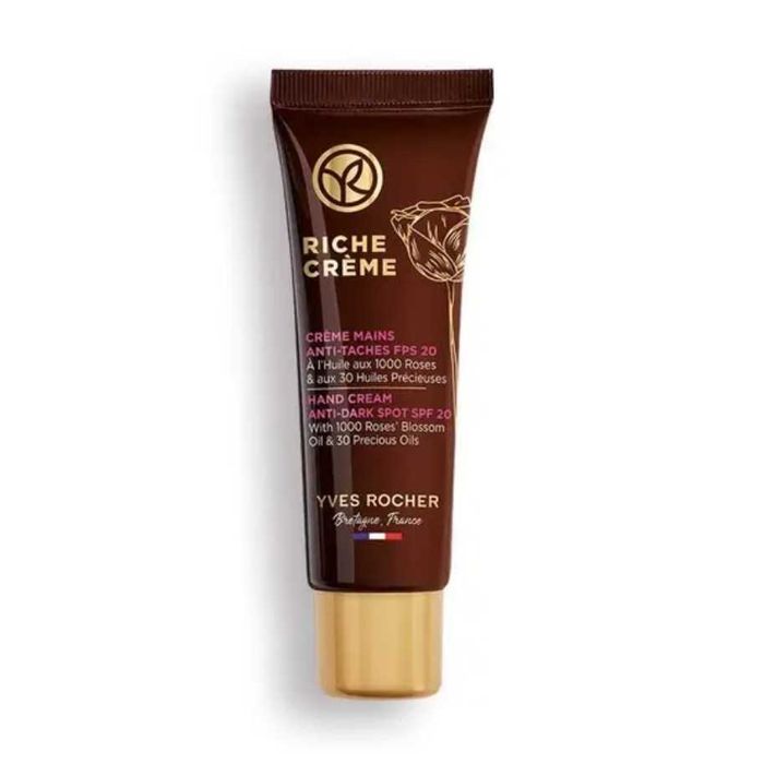 Крем для рук от пигментых пятен с SPF Riche Creme Yves Rocher Ів Роше