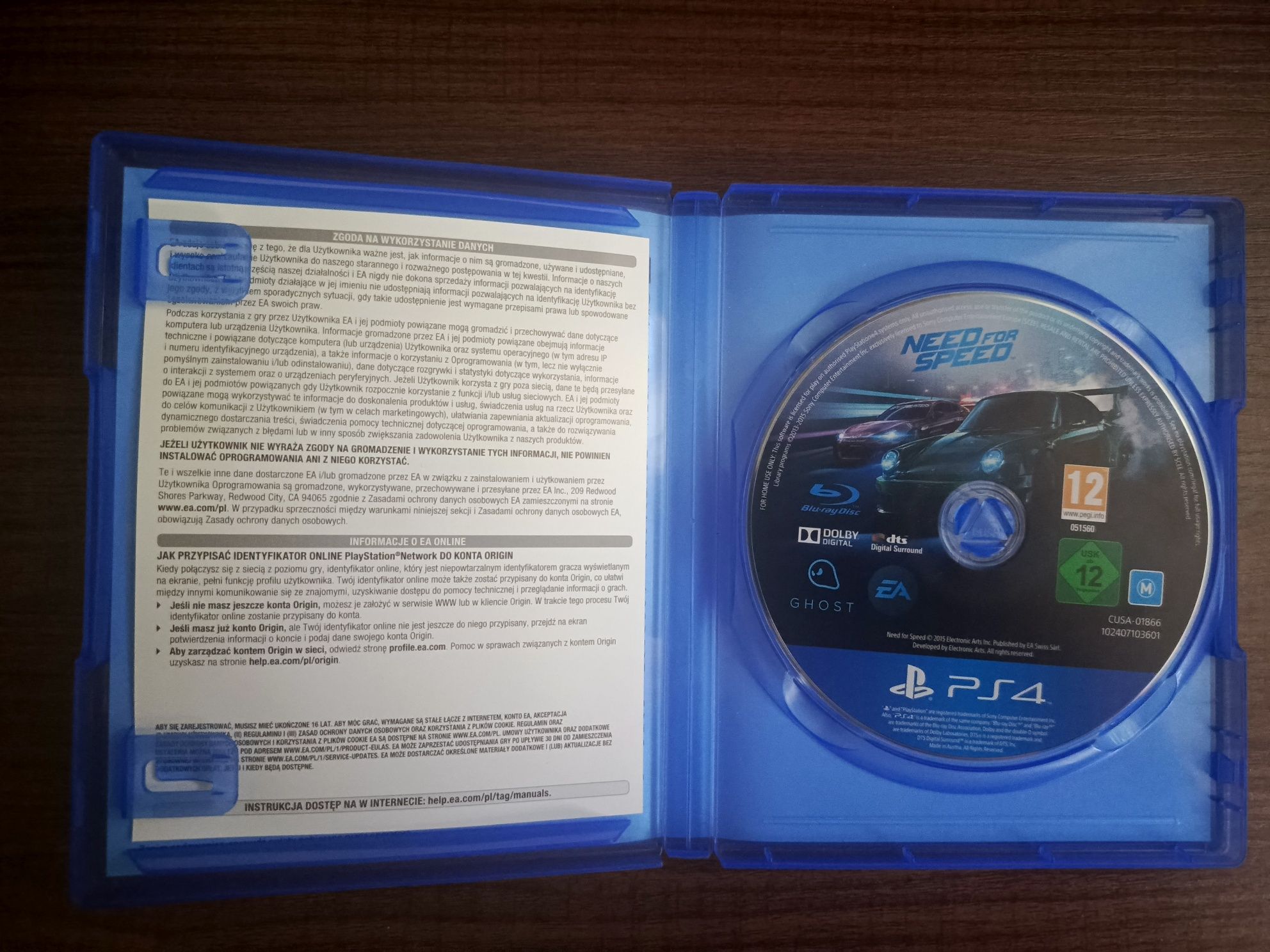 Need for Speed PS4