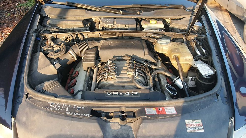 Audi A6 4.2 V8 (334) q. tiptr. '04 (I wł. w PL, LPG, webasto, solard.)