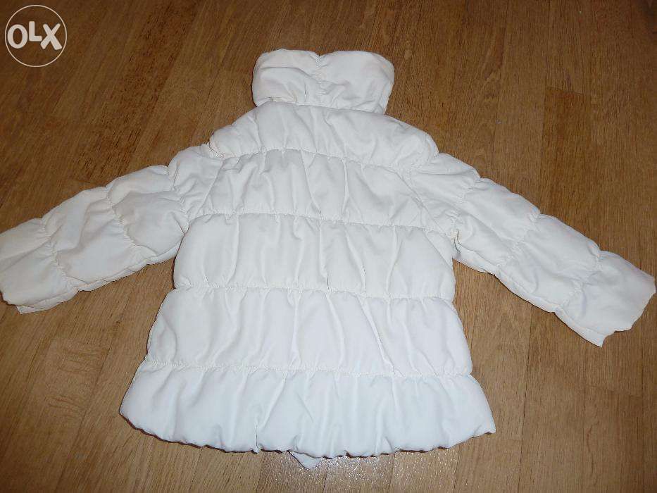 Casaco branco elegante da Zara baby - 12 a 18 meses