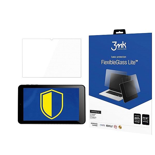 Szkło hybrydowe 3mk FlexibleGlass Lite™ na Umax Vision Book 10c Lte