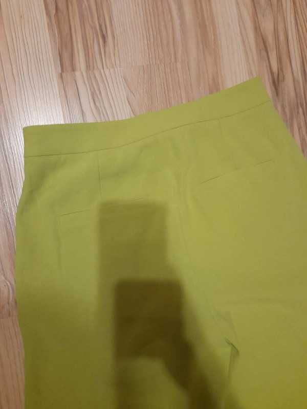 Zielone eleganckie spodnie Selected rozm 36