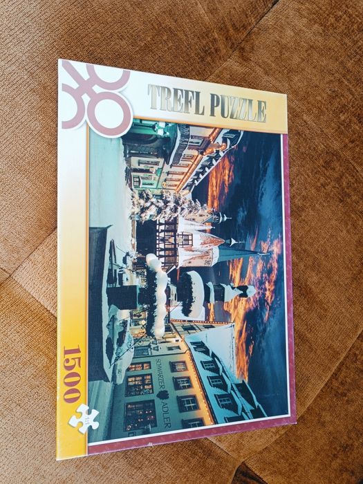 Puzzle Trefl 1500el. 1raz ułożone kompletne